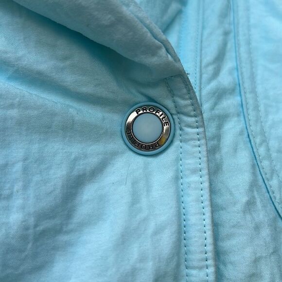 Profile Vintage Ski Down filled Puffer Jacket Coat Women’s 8 Sky Blue - Picture 7 of 16